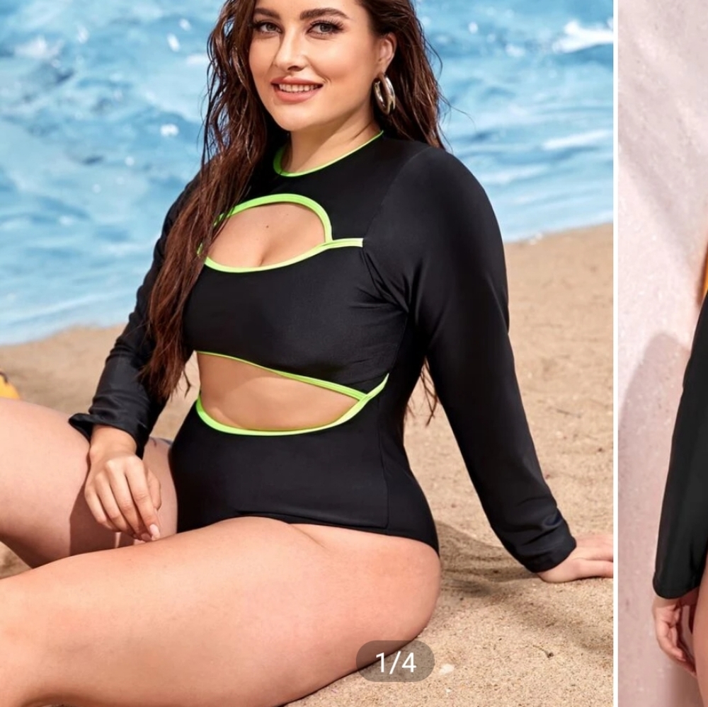 Long sleeve Swimsuit - Picture 4 of 5